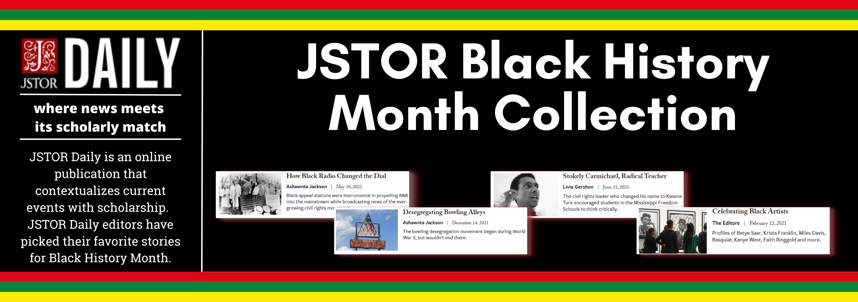 Black History Month JSTOR Roundup