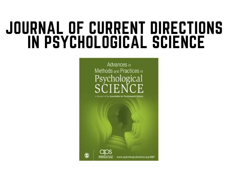 Journal of Current Directions in Psychological Science Image 