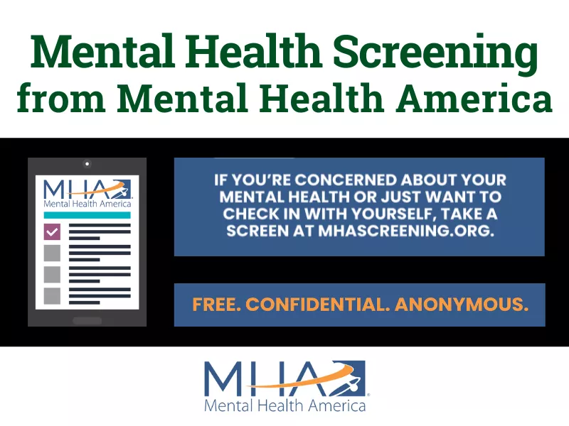 Mental Health America - Mental Health screening